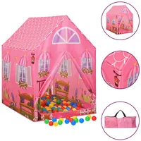 rotaļu telts, rozā, 69X94X104 cm