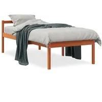 senioru gulta, vaska brūna, 90X190 cm, priedes masīvkoks