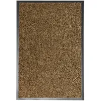 durvju paklājs, mazgājams, brūns, 40X60 cm