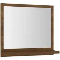 vannasistabas spogulis, ozola, 40X10,5X37 cm, inženierijas koks