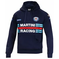 Vīriešu Sporta Krekls ar Kapuci Sparco Martini Racing Tumši Zils
