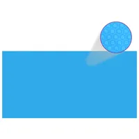 Baseina Pārklājs Pe 5.49 x 2.74 m Taisnstūra forma, Zils