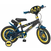 Bērnu velosipēds Batman Toimsa Toi14913 Dzeltens Zils Melns 14