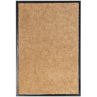 durvju paklājs, mazgājams, krēmkrāsā, 40X60 cm
