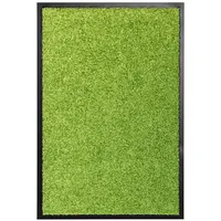 durvju paklājs, mazgājams, zaļš, 40X60 cm