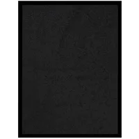 durvju paklājs, melns, 40X60 cm