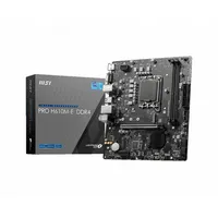 Mātesplate Msi Pro H610M-E Ddr4 H610 Lga 1700 mATX Intel
