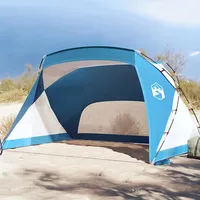 pludmales telts, debeszila, 274X178X170/148 cm, 185T, tafts