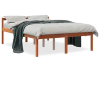 senioru gulta, vaska brūna, 135X190 cm, priedes masīvkoks