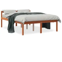 senioru gulta, vaska brūna, 140X190 cm, priedes masīvkoks