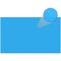 baseina pārklājs, 500X300 cm, četrstūra, Pe, zils
