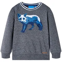 Bērnu džemperis, nevienmērīgi zils, 104
