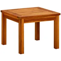 dārza galdiņš, 45X45X36 cm, akācijas masīvkoks