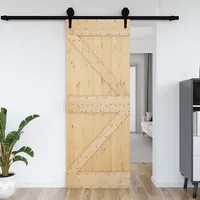 durvis Narvik, 70X210 cm, priedes masīvkoks