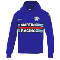 Džemperis ar Kapuci Sparco Martini Racing Zils