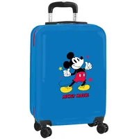 Kabīnes koferis Mickey Mouse Only One Tumši Zils 20 34,5 x 55 cm