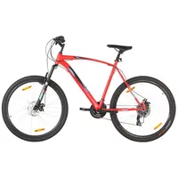 kalnu velosipēds, 21 ātrums, 29, 53 cm rāmis, sarkans