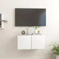 Tv skapītis, balts, 60X30X30 cm