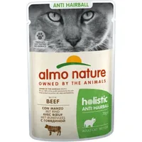 Almo Nature Hairball - wet food for adult cats beef 70G 8001154125887
