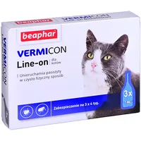 Beaphar parasite drops for cats - 3X 1Ml 