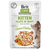 Brit Care Cat Kitten Choice Pouch 85G 