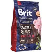 Brit Premium by Nature Adult L - dry dog food 3Kg 8595602526444