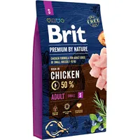 Brit Premium by Nature Adult S - dry dog food Chicken 1 kg 8595602526284