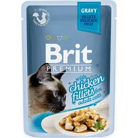 Brit Premium with Chicken Fillets - wet cat food 85G 8595602518524
