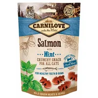 Carnilove Crunchy Snack Salmon  Mint - Cat treat with salmon and mint 50 g