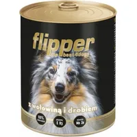 Dolina Noteci Flipper - Beef with poultry wet dog food 800 g 5900718310918