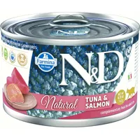 Farmina ND Cat Natural TunaSalmon - wet cat food 140 g Pnd140063