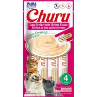 Inaba Churu Tuna with shrimp flavour - cat treats 4X14 g 8859387701879