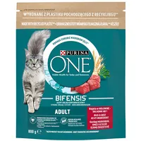 Purina Nestle One Bifensis Adult Beef - dry cat food 800 g 