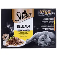 Sheba Delicacy in Jelly Chicken Flavours 12 x 85 g 