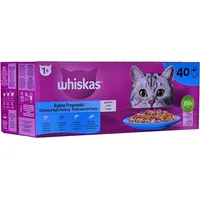 Whiskas Fish Favourites in jelly - wet cat food 40X85 g 3065890155053