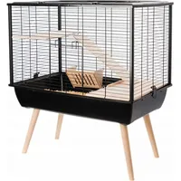 Zolux Cage Neo Muki Large Rodents H58, black 3336022056211