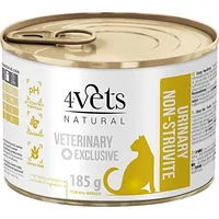 4Vets Natural Urinary No Struvit Cat - wet cat food 185 g 5902811741309