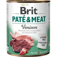 Brit Paté  Meat with venison - 800G 8595602557578