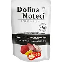 Dolina Noteci Premium beef dish with peppers and pasta - Wet dog food 300G 5902921304371