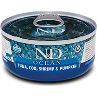 Farmina ND Cat Ocean Tuna,Cod,ShrimpPumpkin 70G Pnd070140