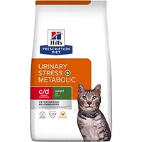 Hills Feline c/d Urinary Stress  Metabolic - Dry Cat Food 3 kg 052742043814