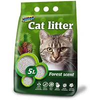 Hilton bentonite clumping forest cat litter - 5 l 