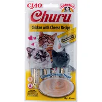 Inaba Churu Chicken with cheese - cat treats 4X14 g 8859387700735