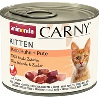 Animonda Carny Kitten Veal Chicken Turkey - wet cat food 200G 4017721839655