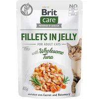 Brit Care Fillets in Jelly tuna fillets - wet cat food 85 g 8595602540556