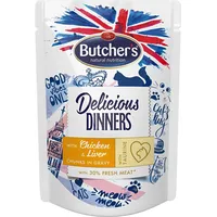 Butchers Classic Delicious Dinners Chicken with liver 5011792001613