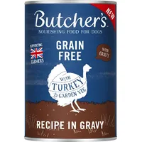 Butchers Original Recipe in gravy Turkey - Wet dog food 400 g 5011792007608