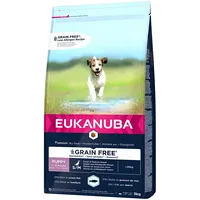 Eukanuba Grain Free Puppy Small/Medium Breed Ocean Fish - dry dog food 3 kg 