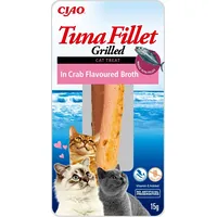 Inaba Grilled Tuna in Crab flavoured broth - cat treats 15 g 8859387700957