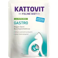 Kattovit Feline Diet Gastro Turkey with rice - wet cat food 85G 